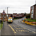 Wales & West Utilities van in Heol Brynnau, Cwmdare