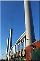 SJ5886 : Industrial architecture, Arpley waste management site by Matt Harrop