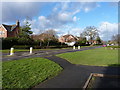 North along Monkspath Hall Road