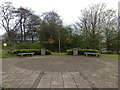 City General Hospital, Stoke: landscaping