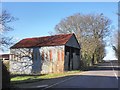 Corrugated iron shed, near Griffin House