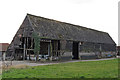 Dilapidated barn near Old Hall, Boreham