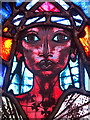 SJ3384 : The Sower, stained glass window, Christ Church, Port Sunlight by William Starkey