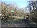 Entrance to Upton Country Park, off New Lane