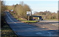 Slip road along the A50