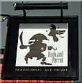 Sign for the Hook and Parrot, Bridlington