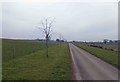 Bridleway and private road from Healaugh grange