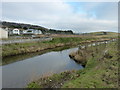 The River Menalhyl upstream from Mawgan Porth