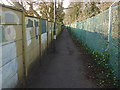 Footpath by the railway