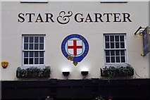 SP3166 : Star & Garter (4) - detail, 4-6 Warwick Street, Royal Leamington Spa by P L Chadwick