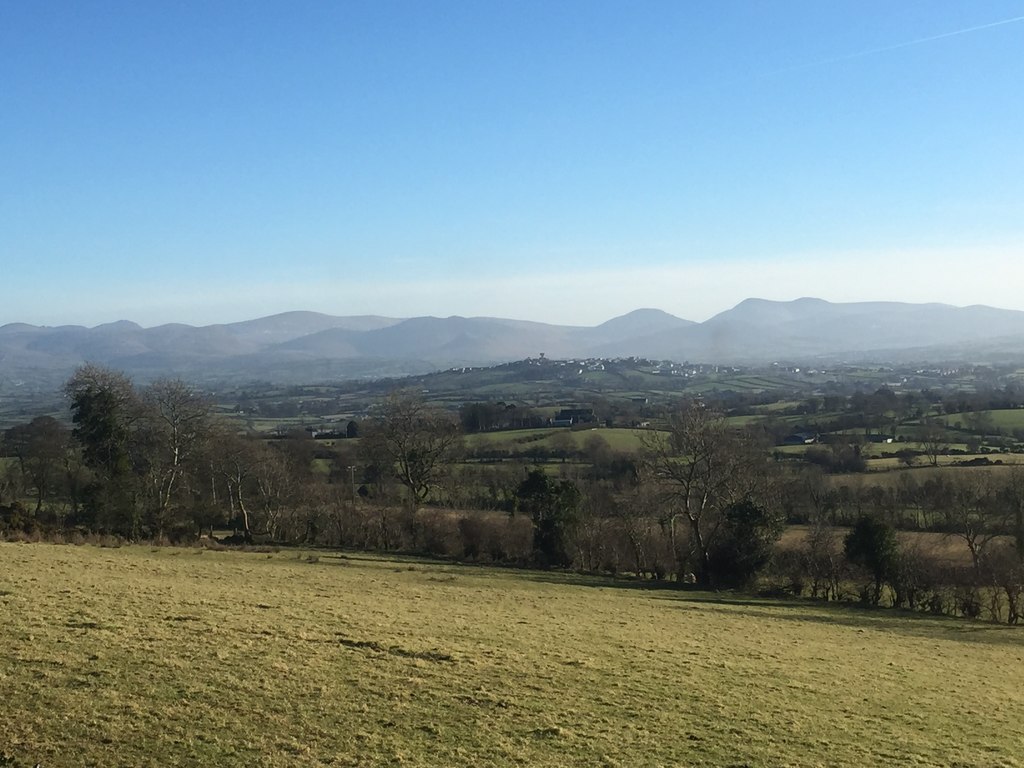 The Mournes and Rathfriland from... © Dean Molyneaux :: Geograph Ireland