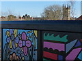 Murals on the Phoenix Green Footbridge