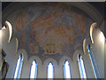 St Barnabas church, Eltham: apse ceiling