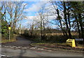 Access road to Bryntirion Road houses in Pontlliw