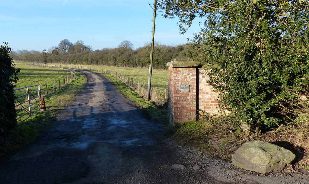 Private road to Bagworth Park Farm © Mat Fascione :: Geograph Britain ...