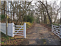 Public footpath near Hatfield Place, Hatfield Peverel