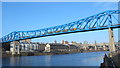 The River Tyne around the Queen Elizabeth II Metro Bridge