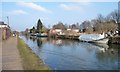 Moorings on the Bridgewater Canal, Stretford