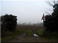 Footpath towards Fabdens