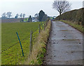 Driveway to Peatling Parva Lodge