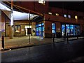 SD8311 : Fairfield General Hospital Main Entrance at Night by David Dixon