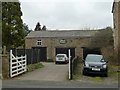 Old barn being used as private garages, Newton Road, Billinge