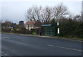 Bus stop on Hull Road (A1174)