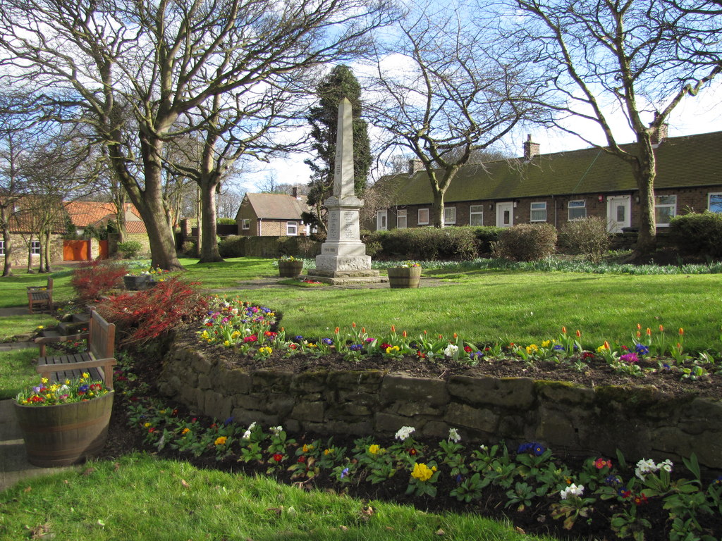 War Memorial on Backworth Village Green,... © Andrew Tryon :: Geograph ...