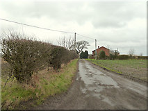 SJ5499 : Track to Arch Lane Farm, Seneley Green by Gary Rogers