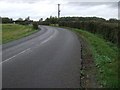 A bend in Wood Lane (B1395)