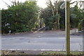 SU6162 : Footpath going westwards from Soke Road by Shazz