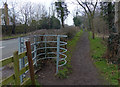 SP5096 : Kissing gate and path along Huncote Road by Mat Fascione