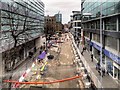 SJ8398 : Second City Crossing Construction, Corporation Street by David Dixon