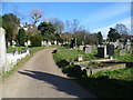 Path in Hampstead Cemetery