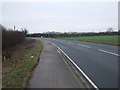 A bend in the A164