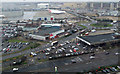 Hatton Cross tube station from the air