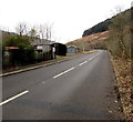 Avondale Terrace beyond the houses, Cymmer