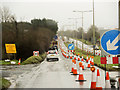 Roadworks on the A361 at Ashford