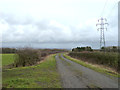 Farm track near Cranberry Ley Farm