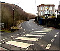 Zebra crossing, Station Road, Cymmer