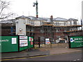 Retirement apartments under construction, High Street