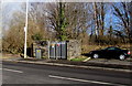 Station Road electricity substation in Griffithstown, Pontypool