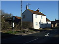 Bus stop with bench on Main Street (A614), Burton Agnes