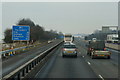SK4778 : M1 northbound towards junction 31 by Ian S