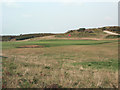 SS7980 : A green at the Pyle & Kenfig Golf Club by eswales