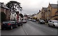 North along New Market Street, Usk