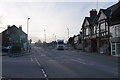 Chatsworth Road as sunset approaches