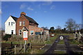 SJ4569 : Plemstall Level Crossing and Keeper's House by Jeff Buck