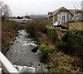 Upstream along the Llynfi, Maesteg