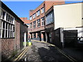 SJ4066 : Alleyway behind The Commercial, Chester by Jeff Buck